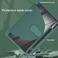 Samsung Galaxy Tab S6 Lite Acrylic Rotating Flip Cover Pen holder - Cover Noco