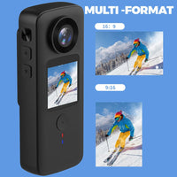 880Q 4K Wi-Fi Dual Screen Action Cam Dash Cam Sony Lens Waterproof Case Mount Kit Wi-Fi - Noco