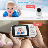 2.8’ Video Baby Monitor Camera 2-Way Talk Lullaby Temp Monitoring - Noco