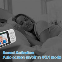 2.8’ Video Baby Monitor Camera 2-Way Talk Lullaby Temp Monitoring - Noco