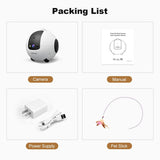 SriHome DH013 Smart Pet Robot Camera – 4MP Ultra HD Interactive Security Camera - SriHome