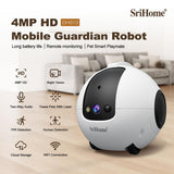 SriHome DH013 Smart Pet Robot Camera – 4MP Ultra HD Interactive Security Camera - SriHome