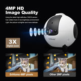 SriHome DH013 Smart Pet Robot Camera – 4MP Ultra HD Interactive Security Camera - SriHome
