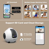 SriHome DH013 Smart Pet Robot Camera – 4MP Ultra HD Interactive Security Camera - SriHome