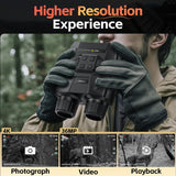 FNIRSI NVS-40 Portable 4K Full-Color Infrared Binocular Night Vision Device - FNIRSI