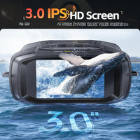 FNIRSI NVS-40 Portable 4K Full-Color Infrared Binocular Night Vision Device - FNIRSI