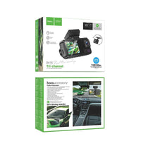 Hoco DV15 2’’ 3-Channel Dash Cam – Front Interior & Rear Recording - Noco