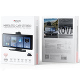 Yesido KM19 4K 32GB Dual-Lens 10.26’’ Portable Wireless CarPlay & Android Auto Center Console Display - Yesido