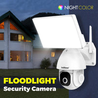 SriHome SH039 5MP Floodlight Panel Wi-Fi Smart Security Camera 2.4G + 5G Wi-Fi - SriHome
