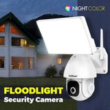 SriHome SH039 5MP Floodlight Panel Wi-Fi Smart Security Camera 2.4G + 5G Wi-Fi - SriHome