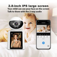 SriHome SH053 Baby Monitor Video Calling Smart Wi-Fi Security Camera - SriHome