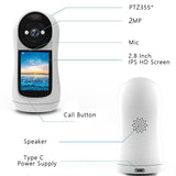 V5 2MP Home HD Two-Way Video Call Camera/Baby Monitor with One-Click Call - SriHome