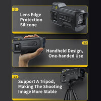 FNIRSI NVS-20 Portable 4K Full-Color Infrared Night Vision Device - FNIRSI