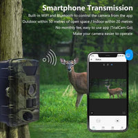 PR803W Wi-Fi 8K Max Trail and Security Camera Phone App Night/Day Time Lapse Waterproof IR Sensors - Welltar