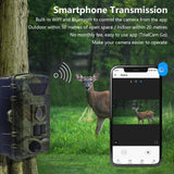 PR803W Wi-Fi 8K Max Trail and Security Camera Phone App Night/Day Time Lapse Waterproof IR Sensors - Welltar