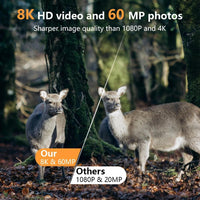 PR803W Wi-Fi 8K Max Trail and Security Camera Phone App Night/Day Time Lapse Waterproof IR Sensors - Welltar