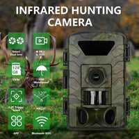 PR803W Wi-Fi 8K Max Trail and Security Camera Phone App Night/Day Time Lapse Waterproof IR Sensors - Welltar