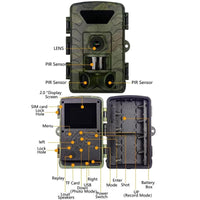 PR803W Wi-Fi 8K Max Trail and Security Camera Phone App Night/Day Time Lapse Waterproof IR Sensors - Welltar