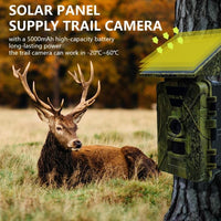 PR903W Wi-Fi Solar 8K Max Trail and Security Camera Phone App Night/Day Time Lapse Waterproof IR Sensors - Noco