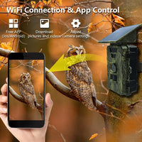 PR903W Wi-Fi Solar 8K Max Trail and Security Camera Phone App Night/Day Time Lapse Waterproof IR Sensors - Noco