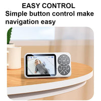 Yesido KM26 | 3.5-inch Wireless Video Baby Monitor with HD Night Vision & Crying Detection - Yesido
