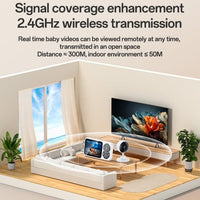 Yesido KM26 | 3.5-inch Wireless Video Baby Monitor with HD Night Vision & Crying Detection - Yesido