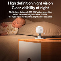 Yesido KM26 | 3.5-inch Wireless Video Baby Monitor with HD Night Vision & Crying Detection - Yesido