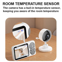 Yesido KM26 | 3.5-inch Wireless Video Baby Monitor with HD Night Vision & Crying Detection - Yesido