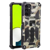 Samsung Galaxy A13 5G Camo Folding Stand Rugged Cover Fold Away Stand - Khaki - Cover Noco
