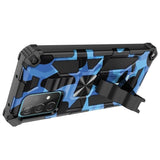Shockproof Camo Folding Stand Rugged Cover Fold Away Stand - For Samsung Galaxy A72 4G/5G - acc Noco