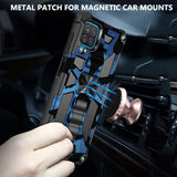 Shockproof Camo Folding Stand Rugged Cover Fold Away Stand - For Samsung Galaxy A72 4G/5G - acc Noco