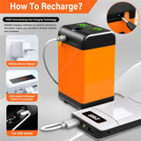 7800mAh Outdoor Camping Electric Shower with Smart Temperature Monitoring - NOCO