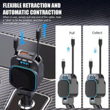 Dual Retractable Type-C/Lightning 36W PD Car Charger and FM Transmitter 12V/24V - Noco