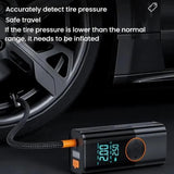 Suitu ST-9650 Emergency Car Jump Starter and Power Bank Air Compressor - Suitu