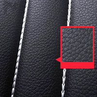 Universal Fit PU Leather Car Front Bucket Seat Covers and Headrest Covers (Pair) - Noco