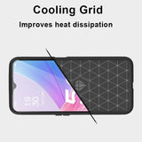 Oppo A58 5G / A58X / A78 5G Carbon Brushed Texture Phone Cover - Cover Noco