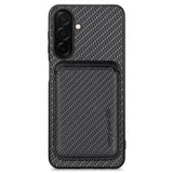 Samsung Galaxy A57 Carbon Modular Case with Magnetic Credit Card Holder - Noco