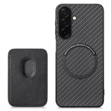 Samsung Galaxy A57 Carbon Modular Case with Magnetic Credit Card Holder - Noco