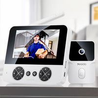 Yesido KM27 | Wireless Video Intercom Doorbell with 4.3-inch HD Display and Night Vision Camera - Yesido