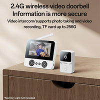 Yesido KM27 | Wireless Video Intercom Doorbell with 4.3-inch HD Display and Night Vision Camera - Yesido