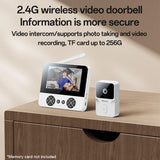 Yesido KM27 | Wireless Video Intercom Doorbell with 4.3-inch HD Display and Night Vision Camera - Yesido