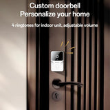 Yesido KM27 | Wireless Video Intercom Doorbell with 4.3-inch HD Display and Night Vision Camera - Yesido
