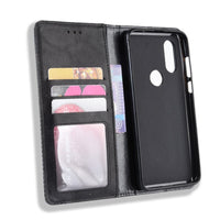 Motorola One Vision / Moto P50 Thatch Flip Phone Cover/Wallet with Card Slots - Noco
