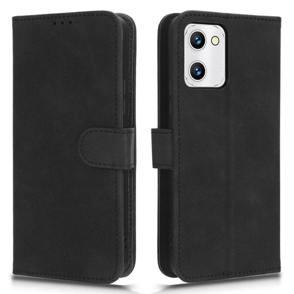 Umidigi C1 Max Flip Phone Wallet Cover with Card Slots - Black - Cover Noco