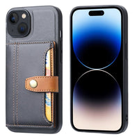 Apple iPhone 15 Folding Rear 5 Card Wallet Cover - Black - Cover Noco