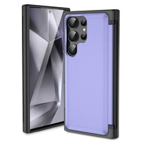 Samsung Galaxy S23 Ultra HardCase Card Holder Flip Cover - Purple Noco