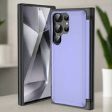 Samsung Galaxy S23 Ultra HardCase Card Holder Flip Cover - Purple - Noco