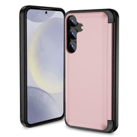 Samsung Galaxy S24 + HardCase Card Holder Flip Cover - Pink - Noco