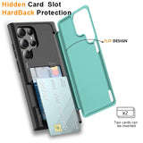 Samsung Galaxy S24 Ultra HardCase Card Holder Flip Cover - Noco