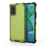 Samsung Galaxy S20 Shockproof Honeycomb Protective Rear Cover - Green - Noco